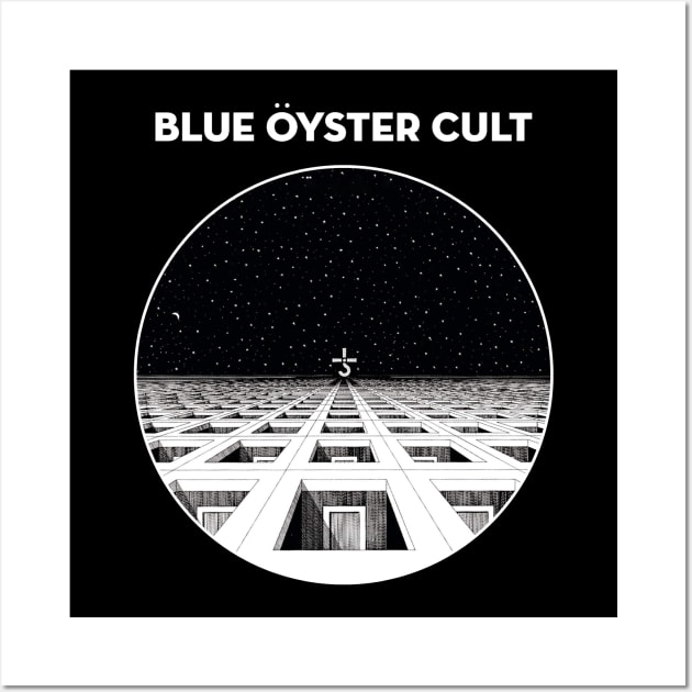 90s Blue Oyster Cult Wall Art by HDNRT
